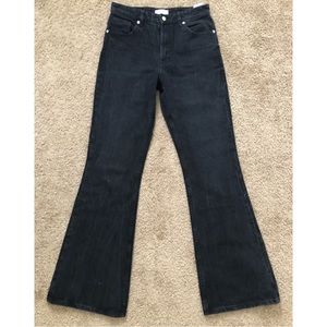 Zara high waist flair jeans